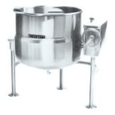 Blodgett 40 Gallon Direct Steam 3-Leg Kettle w/ Manual Tilt Mechanism