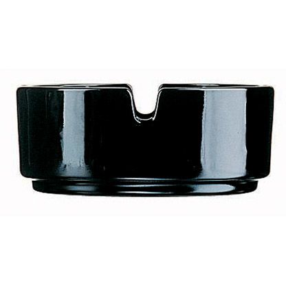 Cardinal Arcoroc Black Stacking Ashtray