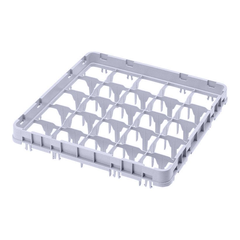 Cambro Camrack Soft Gray 16-Compartment Full-Size Full Drop Extender