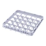 Cambro Camrack Soft Gray 16-Compartment Full-Size Full Drop Extender