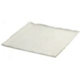 Dover Metals White 9" Square Coloma Plate
