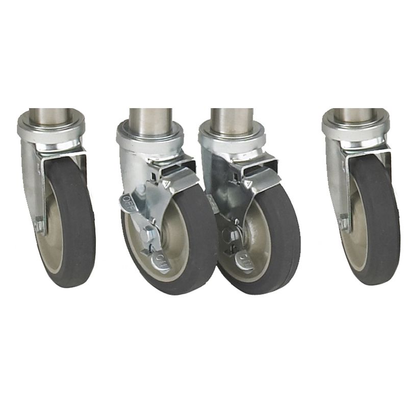 Star Manufacturing Caster Kit for Ultra Max" Equipment Stands