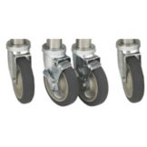 Star Manufacturing Caster Kit for Ultra Max" Equipment Stands