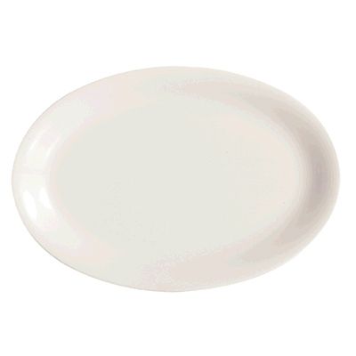 Chef & Sommelier Embassy White 8-5/8" x 6-1/4" Platter