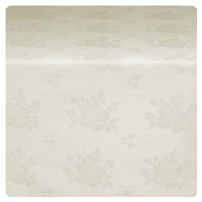 Marko&reg; SoftWeave&trade; Ivory Rose Damask Tablecloth