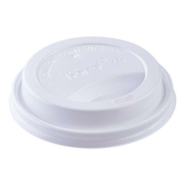 Solo&reg; White Dome Travel Lid for Solo Hot Cups