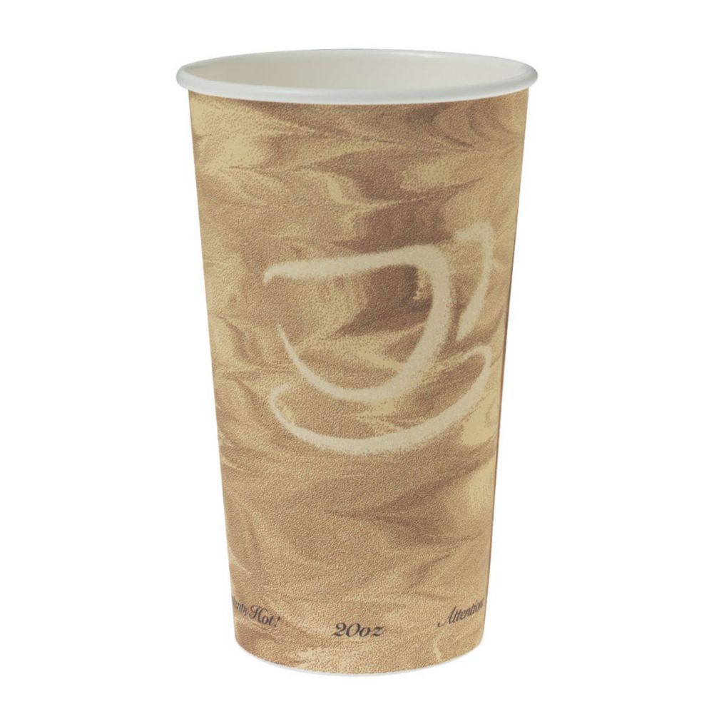 Solo Mystique Design Hot Beverage 20 Oz. Paper Cup