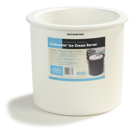 Carlisle&reg; Coldmaster&reg; 3-Gallon Ice Cream Server & Lid