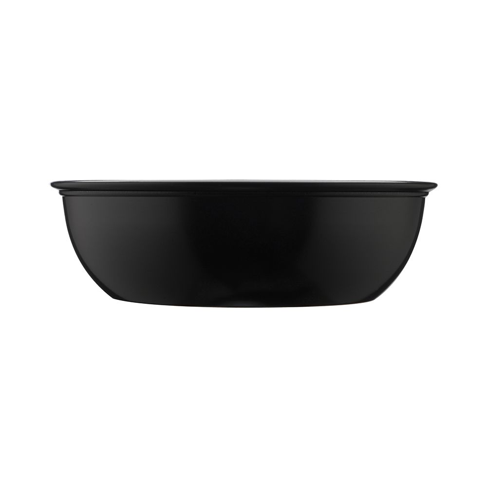 Solo&reg; Sauces, Sides and Sweets&trade; Black Plastic 5.5 Oz. Dish