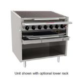 Magikitch-N Natural Gas 36" Floor Radiant Charbroiler