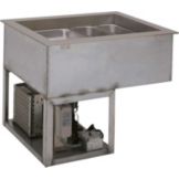 Wells Mfg. Drop-In 2-Pan Cold Food Unit w/ Drain
