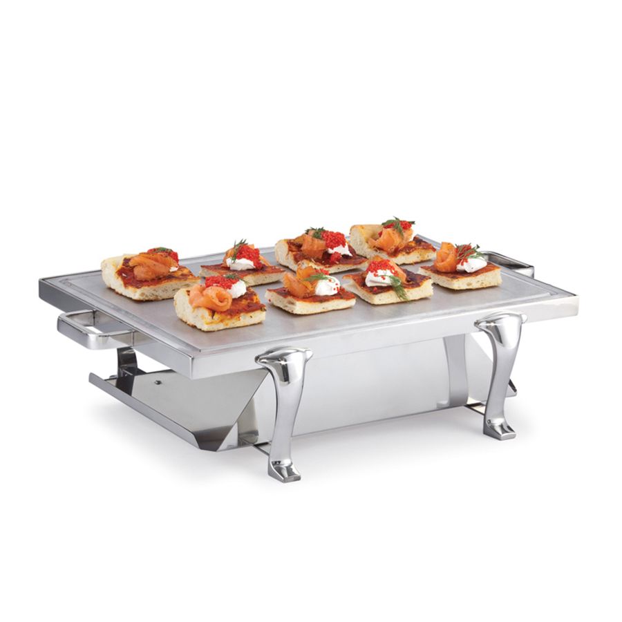 D.W. Haber & Sons Miln. Style  S/S 20 x 14" Heater Stand