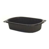 Anchor Black Microwave Safe 32 Oz. Rect. Container