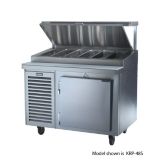 Kairak 4-Door 113" Long Prep Table w/ Raised S/S Pan Chiller