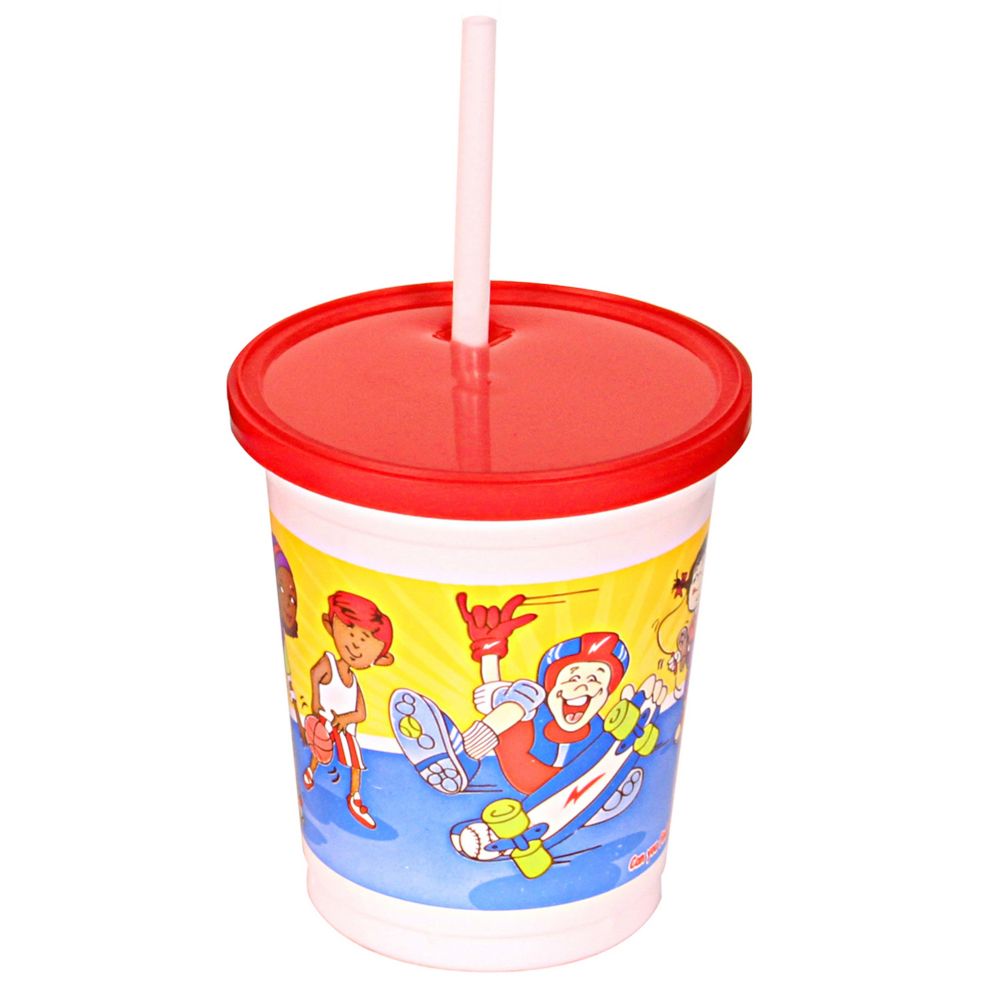 Fabri-Kal Kids "OUTDOOR SPORTS" 12 Oz. Cup w/ Lid
