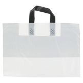 Command Pkg. White Plastic 21 x 13 x 10" Carry-Out  Bag