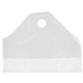 Command Pkg. White Plastic 21 x 18 x 10-In. Carry-Out Bag w/ Wave Top