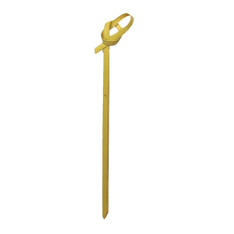 Unique Mfg. Knotted End 3&frac12;" Bamboo Pick