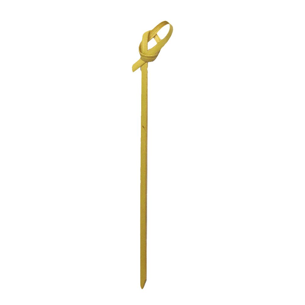 Unique Mfg. Knotted End 4&frac12;" Bamboo Pick