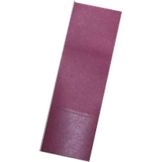 Unique Mfg. Burgundy 1&frac12; x 4&frac14;" Napkin Band