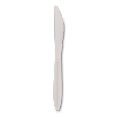 Dart&reg; Style Setter&reg; Medium Weight White Plastic Knife