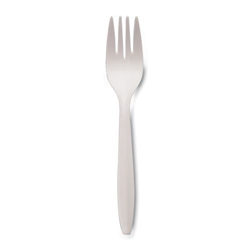 Dart&reg; Style Setter&reg; Medium Weight White Plastic Fork