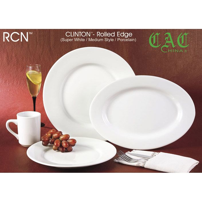CAC China Nappy 15 Oz. Soup Bowl