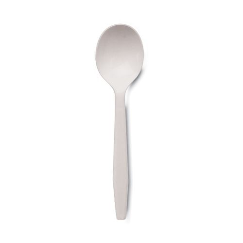Dart&reg; Style Setter&reg; Medium Weight White Plastic Soup Spoon