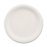 Huhtamaki Chinet&reg; Vapor White 9-3/4" Plate
