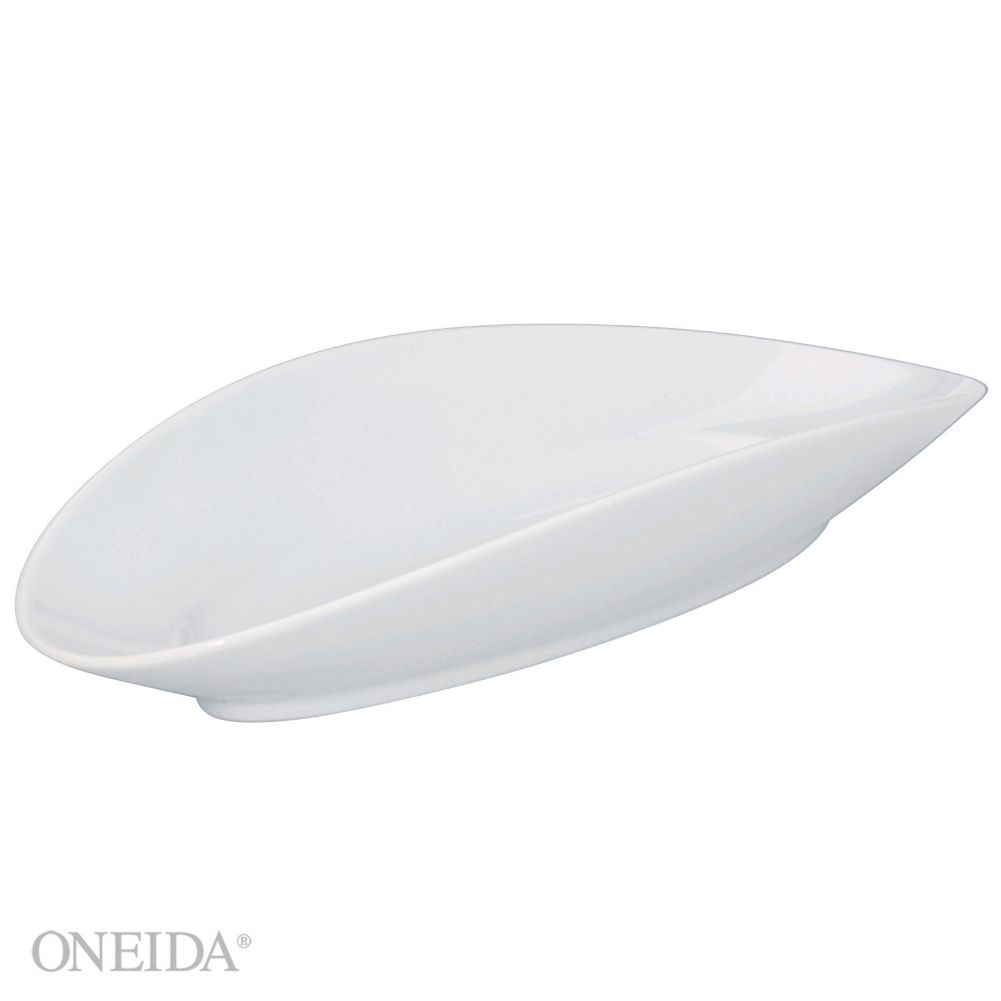 Schonwald Grace 11-3/4" Porcelain White Tortilla Platter