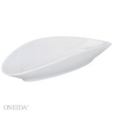 Schonwald Grace 11-3/4" Porcelain White Tortilla Platter