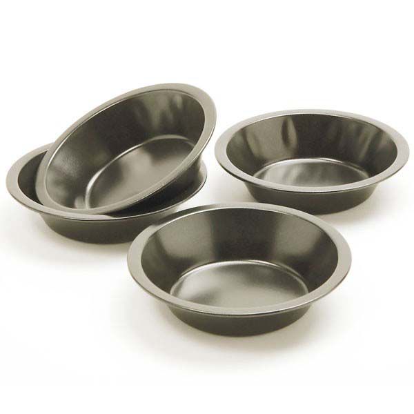Norpro Non-Stick 5" 4 Piece Pie Pan Set