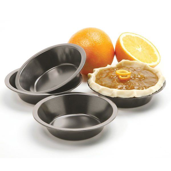 Norpro Non-Stick 5" 4 Piece Pie Pan Set