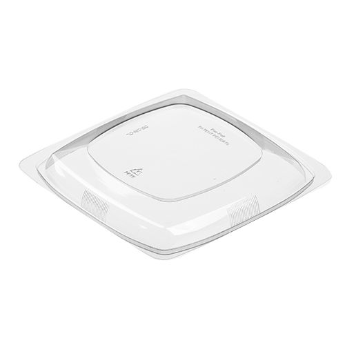 Par-Pak Dome Lid for 24 - 48 Oz. 7" Square Bowls