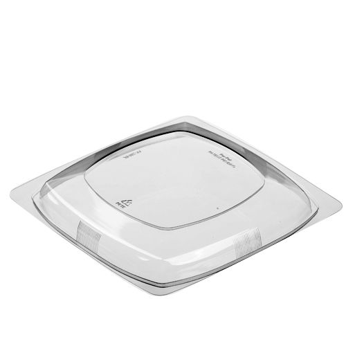 Par-Pak Dome Lid for 32 - 64 Oz. 9" Square Bowls