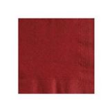 Lapaco 2-Ply Burgundy Paper Beverage Napkin