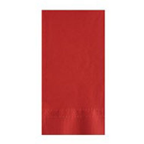 Lapaco 2-Ply 15" x 17" Red Dinner Napkin