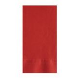 Lapaco 2-Ply 15" x 17" Red Dinner Napkin