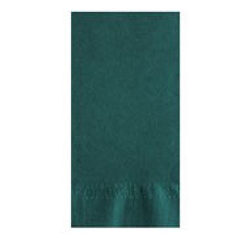 Lapaco 2-Ply 15" x 17" Hunter Green Dinner Napkin