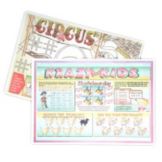 Lapaco 10" x 14" Kid's Games Paper Placemat