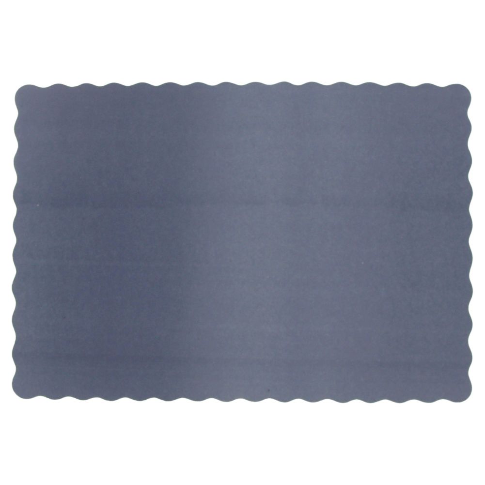 Lapaco 10" x 14" Navy Blue Paper Placemat