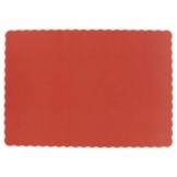 Lapaco 10" x 14" Red Paper Placemat