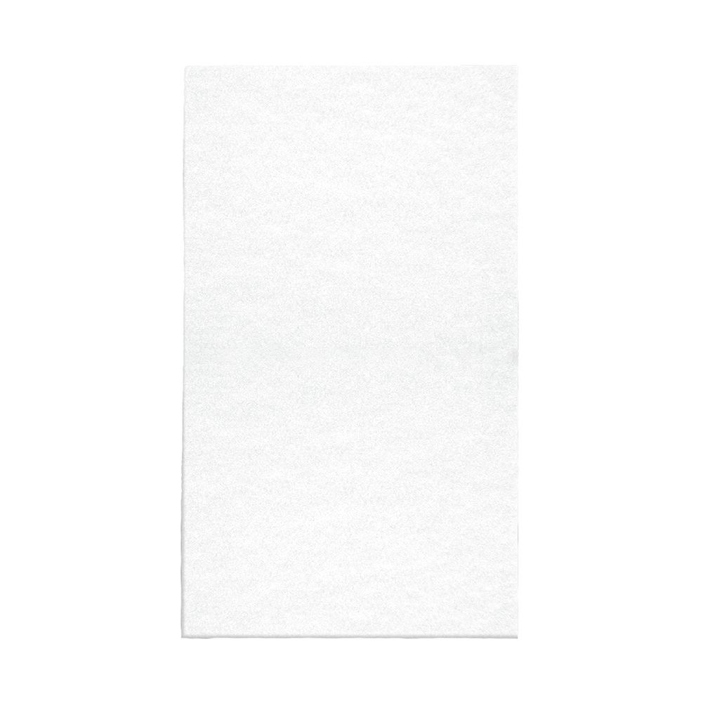 Lapaco Nu-Linen&reg; 15-1/2" x 16" White Dinner Napkin