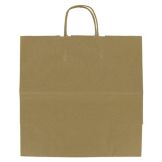 Duro Tempo 8" x 10-1/4" Paper Brown Bag With Handles