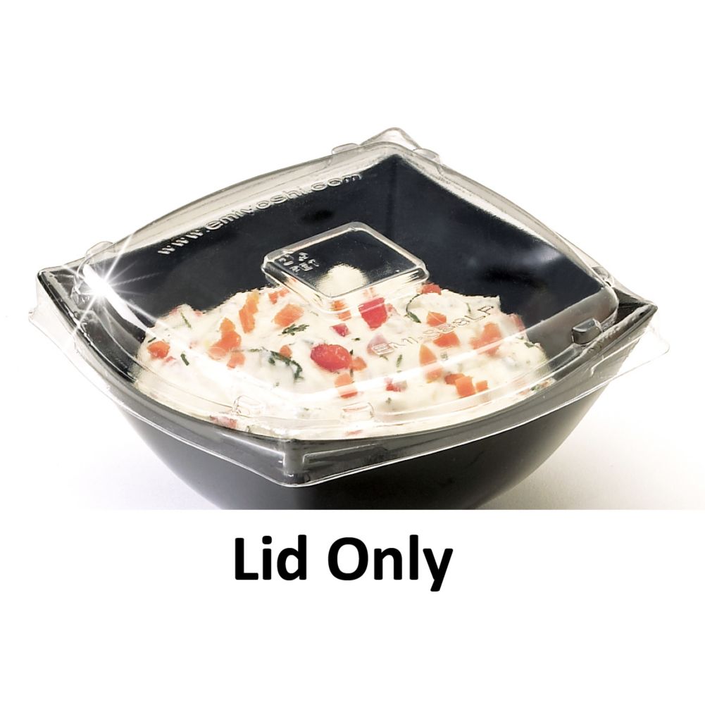 EMI Yoshi&reg; Squares Clear Lid for 128 Oz. Serving Bowl