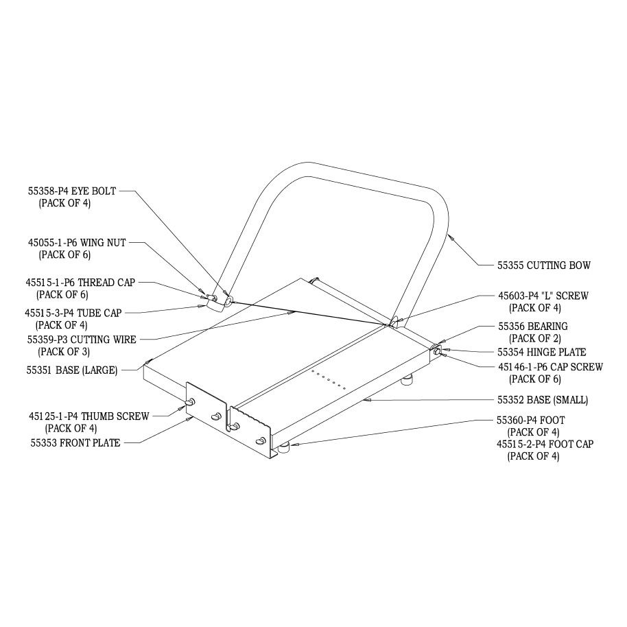 NEMCO&trade; Easy Cheese Blocker&trade; Replacement Cap Screw