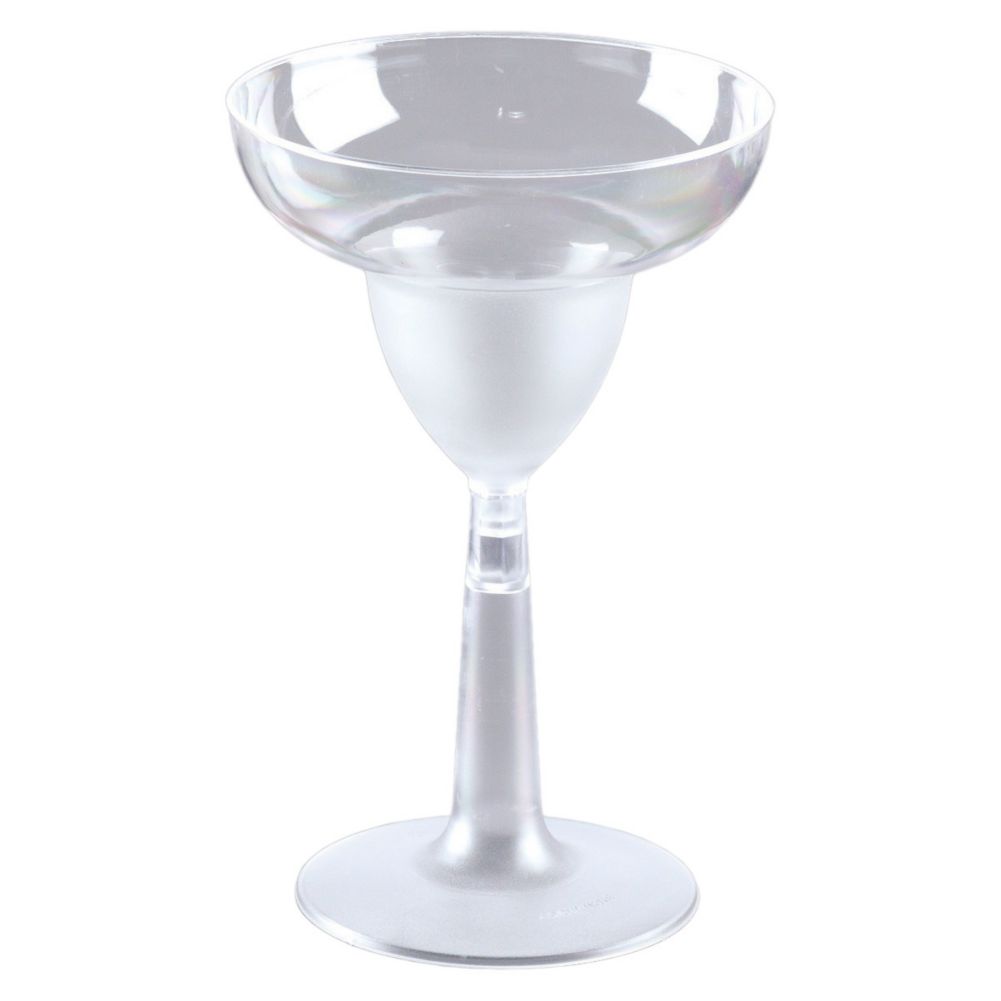 EMI Yoshi&reg; Clear Plastic Resposables 16 Oz. Margarita Glass