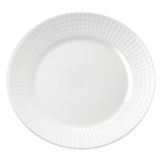 EMI Yoshi&reg; Majestic White Plastic 6" Dessert Plate