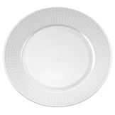 EMI Yoshi&reg; Majestic White Plastic 10-1/4" Dinner Plate