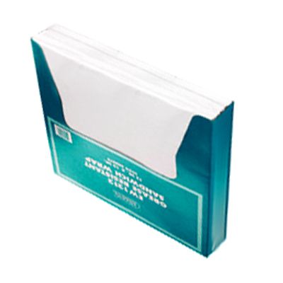 Bagcraft 12" x 12" White Sandwich Wrap